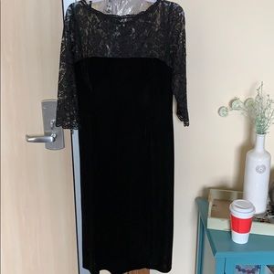 Black Lace Dress